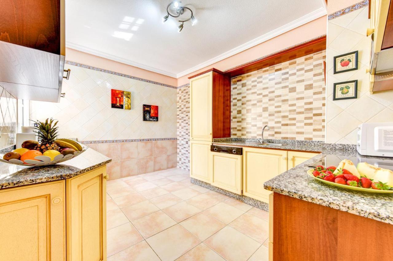 Villa Teide Sol Con Piscina Climatizada, Playa Fanabe, Costa Adeje Esterno foto