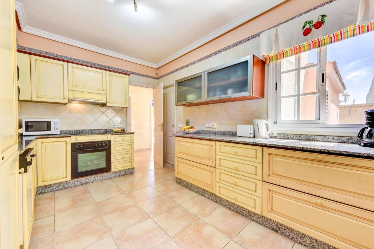Villa Teide Sol Con Piscina Climatizada, Playa Fanabe, Costa Adeje Esterno foto